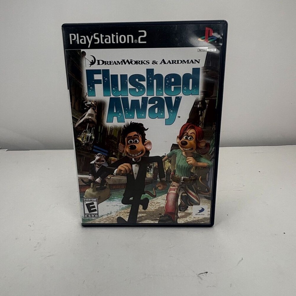 Flushed Away PS2 DreamWorks (Sony PlayStation 2, 2006) No Manual